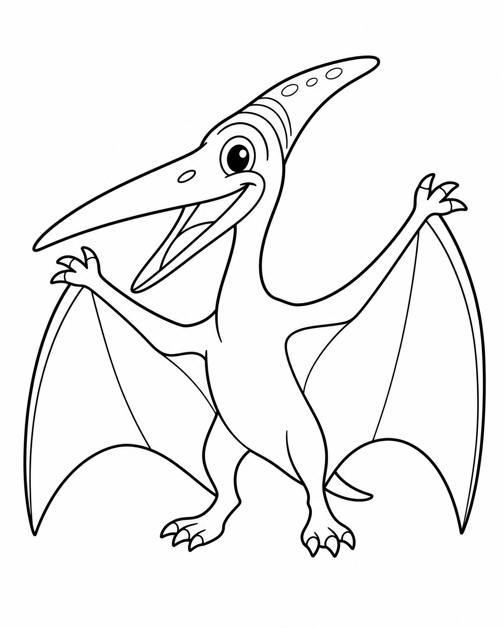 Dinosaurs coloring page 6