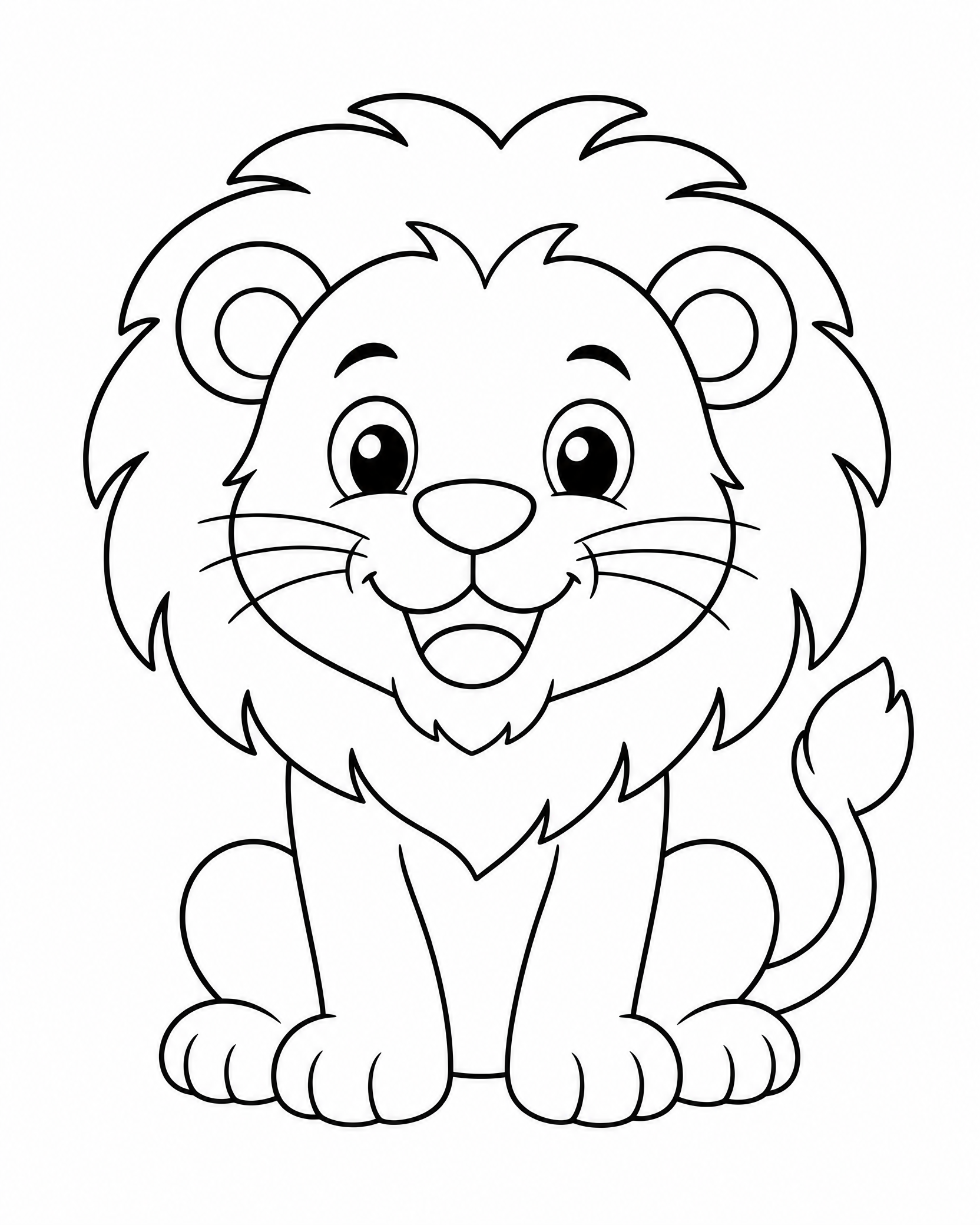 Zoo Animal Coloring Pages preview coloring page