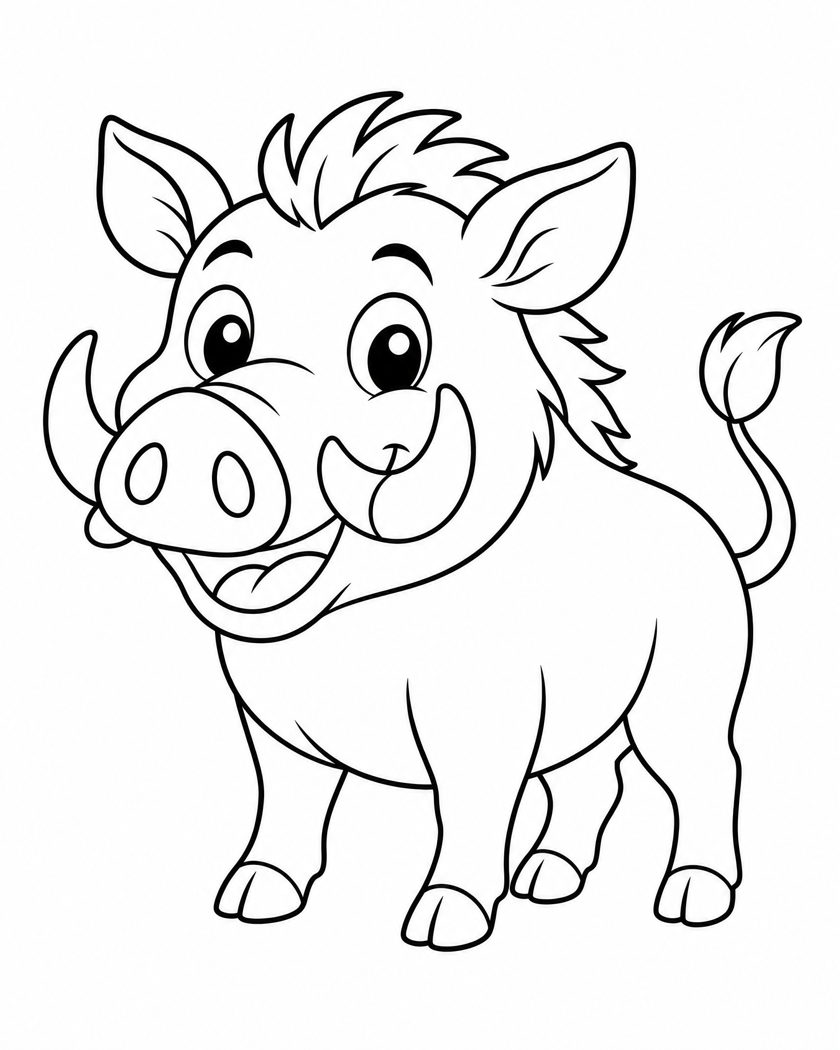 Zoo Animals coloring page 7
