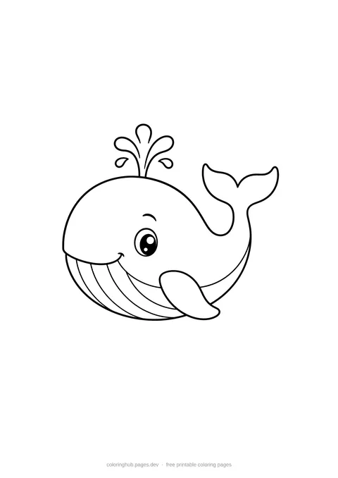 Ocean Animal Coloring Pages preview coloring page