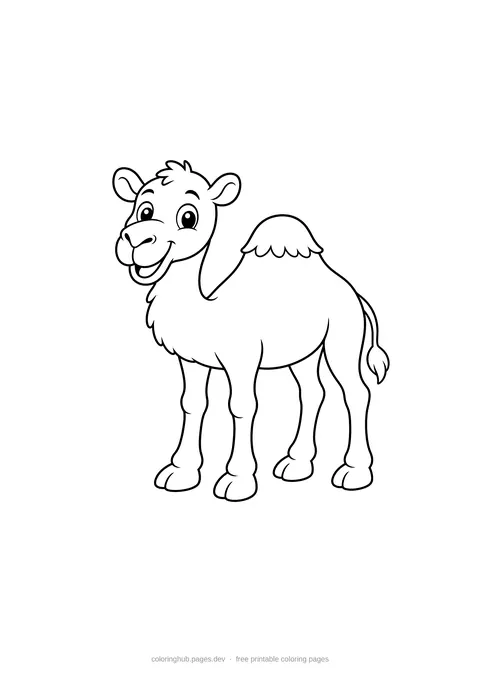 Zoo Animals coloring page 4