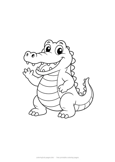 Zoo Animals coloring page 5
